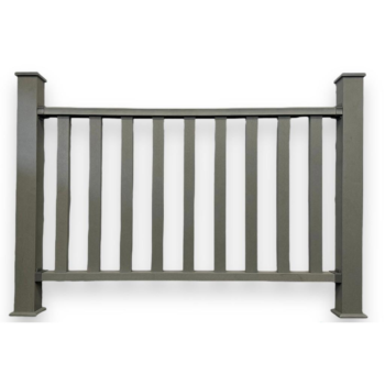grey balustrade