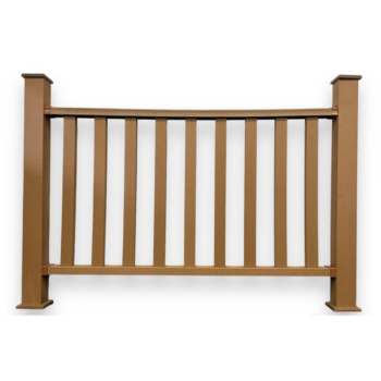 light brown balustrade