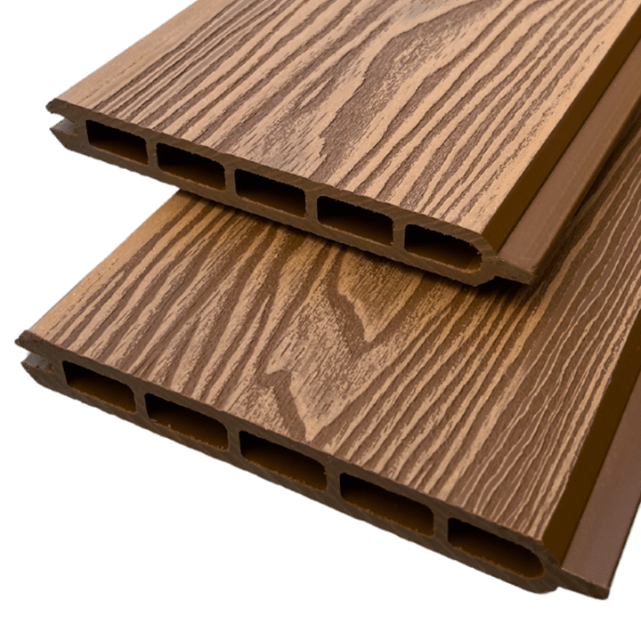 3D Light Oak-Premium Composite Fence & Gate Boards