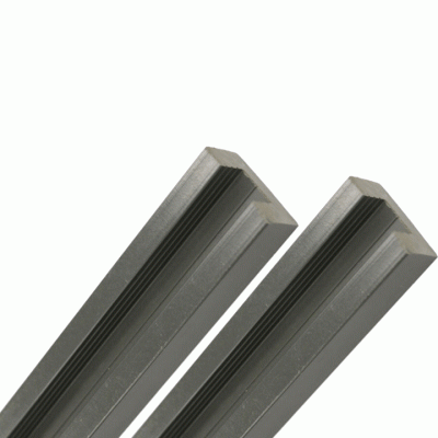 Pack of 2 u channels for concrete posts